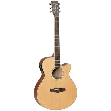 Tanglewood TW9 Winterleaf Folk Cutaway Electric Acoustic Guitar-Buzz Music