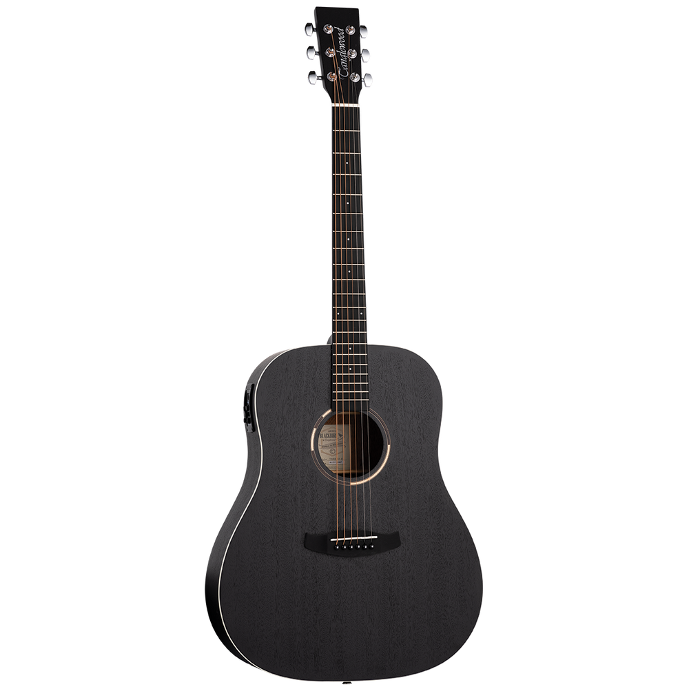 Tanglewood TWBBSDE Blackbird Sloped Shoulder Dreadnought A/E Smokestack Satin-Buzz Music