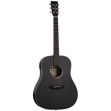 Tanglewood TWBBSDE Blackbird Sloped Shoulder Dreadnought A/E Smokestack Satin-Buzz Music