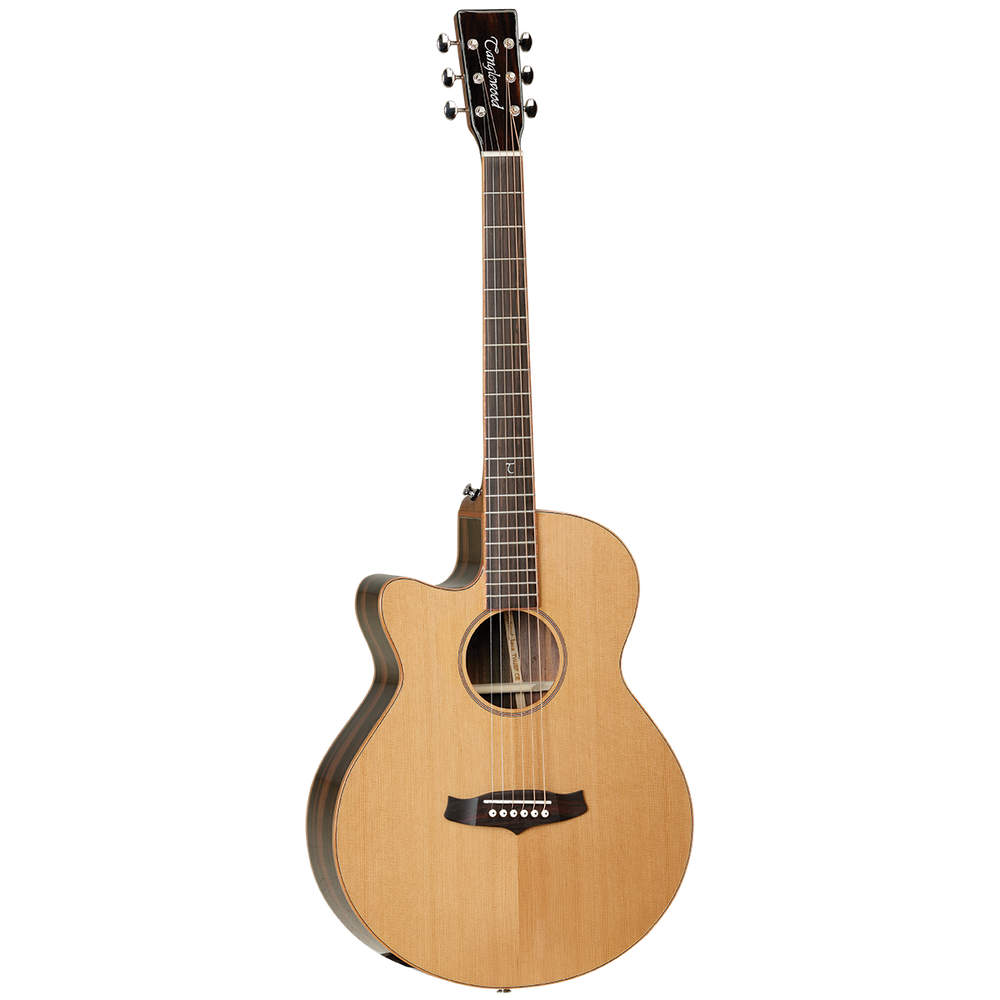 Tanglewood Java Superfolk Cutaway Electric Left-Handed Guitar-Buzz Music