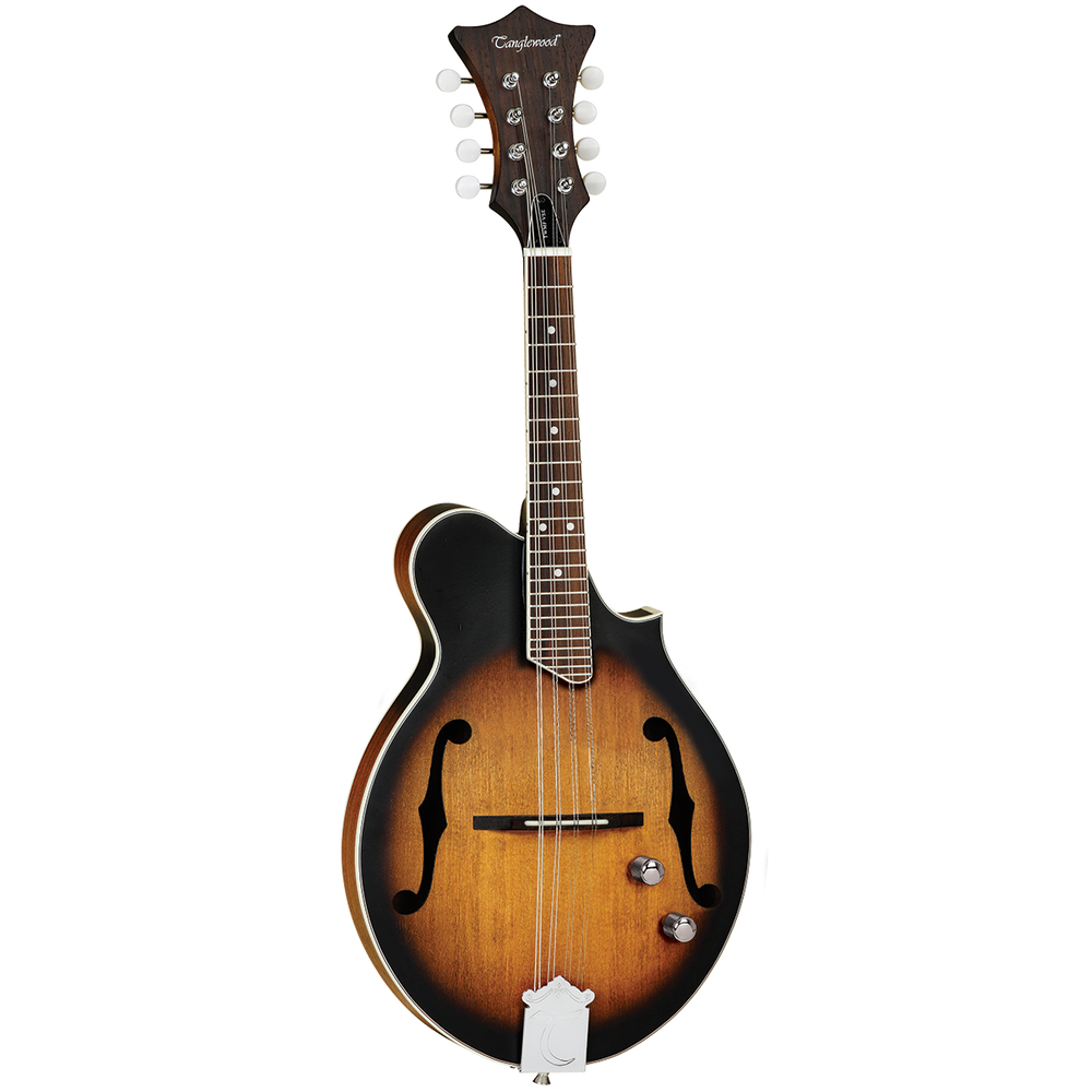 Tanglewood Mandolin Scroll Spruce Top Vintage Sunburst-Buzz Music