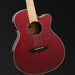 Tanglewood Winterleaf Pro Blonde Superfolk Cutaway Electric Barossa Red Gloss-Buzz Music