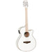 Tanglewood Winterleaf Pro Blonde Superfolk Cutaway Electric Whitsunday White Gloss-Buzz Music