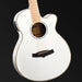 Tanglewood Winterleaf Pro Blonde Superfolk Cutaway Electric Whitsunday White Gloss-Buzz Music