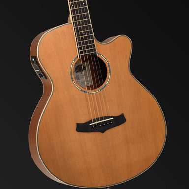 Tanglewood Winterleaf Pro Super Folk Cutaway Electric Acoustic Satin Finish Guitar-Buzz Music