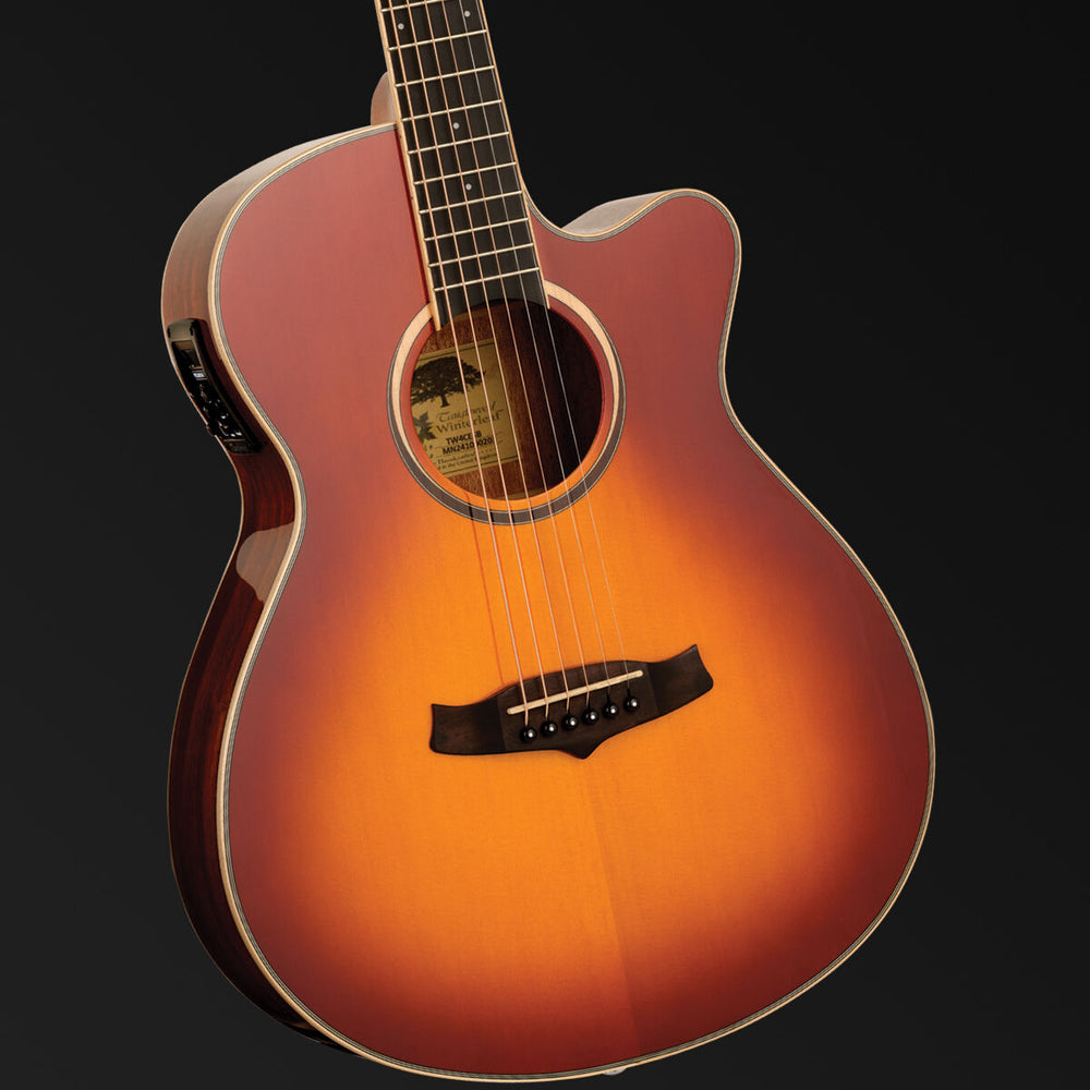 Tanglewood Winterleaf Pro Super Folk Cutaway Electric Sunburst-Buzz Music