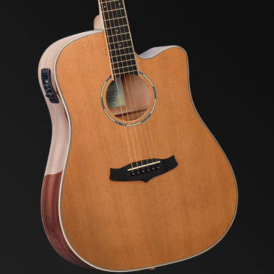 Tanglewood Winterleaf Pro Dreadnought Cutaway Electric Acoustic Gloss Finish Guitar-Buzz Music