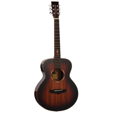Tanglewood Winterleaf Pro Exotic Mini AcoustiCutaway Electriclectric Koa-Buzz Music