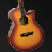 Tanglewood Winterleaf Exotic Superfolk Solid Top Cutaway Electric Guitar with Sunburst Flame Maple-Buzz Music