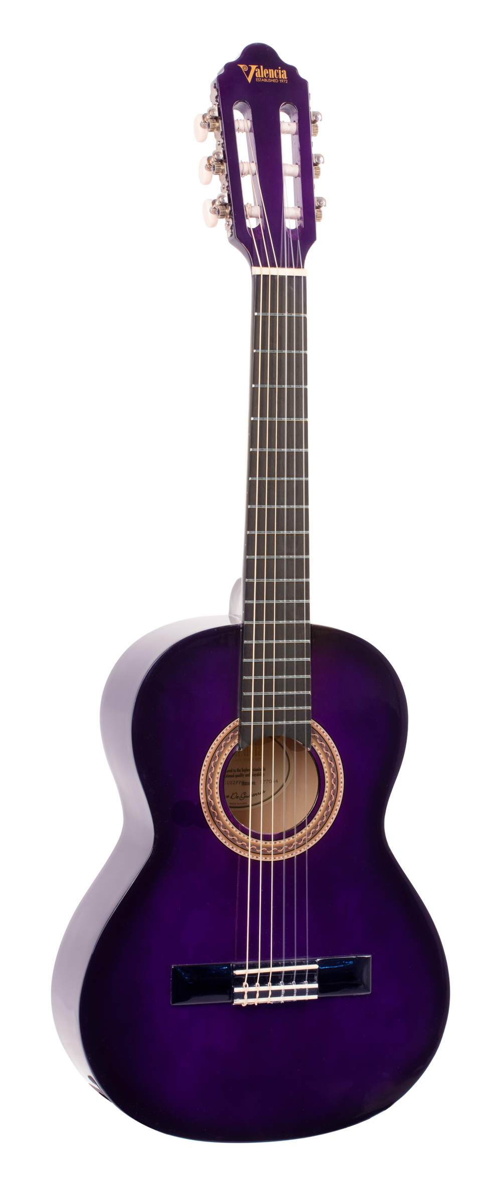 Valencia 100 Series 1/2 classic - Transparent Purple-Buzz Music