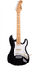 SX VES57B - SC Style Guitar Pack – Maple Neck – Black - SX Guitar, SX Heavy Duty Padded Bag, FREE Online Lessons-Buzz Music