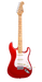 SX VES57CAR - SC Style Guitar Pack – Maple Neck – Candy Apple Red - SX Guitar, SX Heavy Duty Padded Bag, FREE Online Lessons-Buzz Music