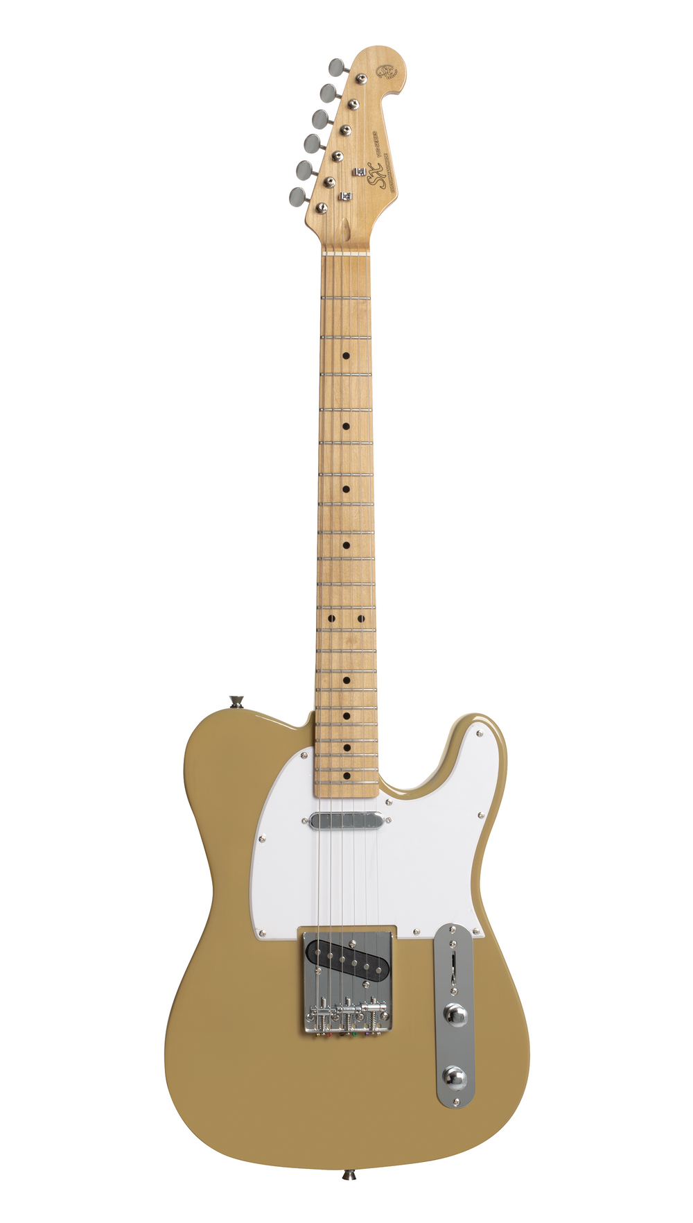 SX VET50BSB - TL Style Guitar Pack – Butterscotch Blonde - SX Guitar, SX Heavy Duty Padded Bag, FREE Online Lessons-Buzz Music