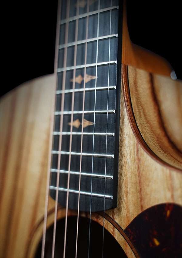 Fenech VTH GAc Grand Auditorium with Cutaway - All Solid Camphor Top Back & Sides with Pickup & Flight Case-Buzz Music