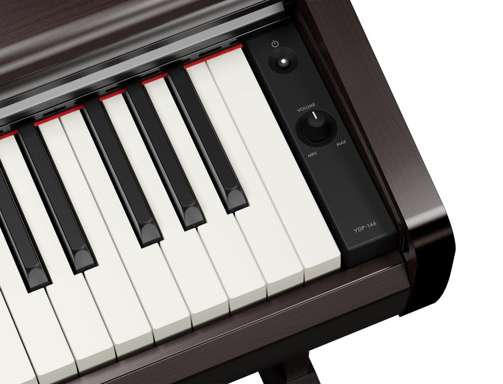 Yamaha YDP-146R Digital Piano With Bench - Rosewood-Buzz Music
