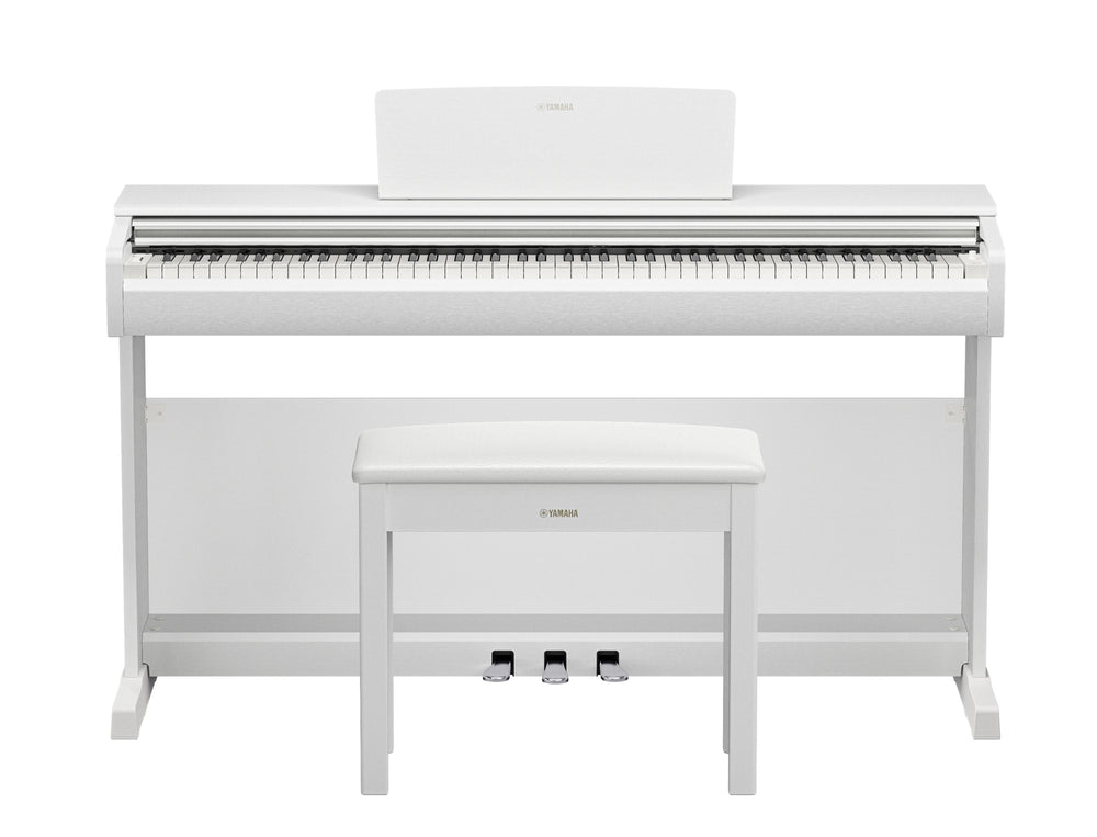 Yamaha YDP-146WH Digital Piano With Bench - White-Buzz Music