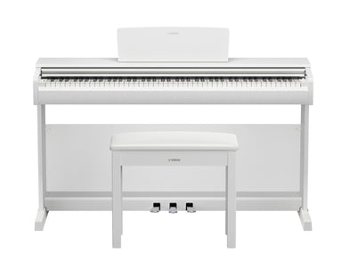 Yamaha YDP-146WH Digital Piano With Bench - White-Buzz Music