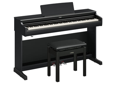 Yamaha YDP-166B Digital Piano With Bench - Black-Buzz Music