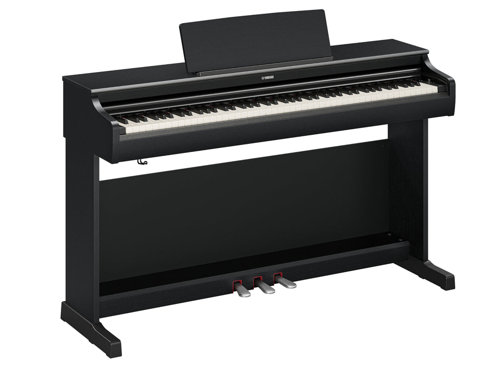 Yamaha YDP-166B Digital Piano With Bench - Black-Buzz Music