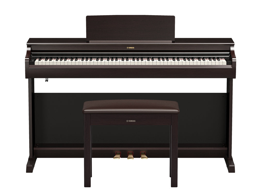 Yamaha YDP-166R Digital Piano With Bench - Rosewood-Buzz Music