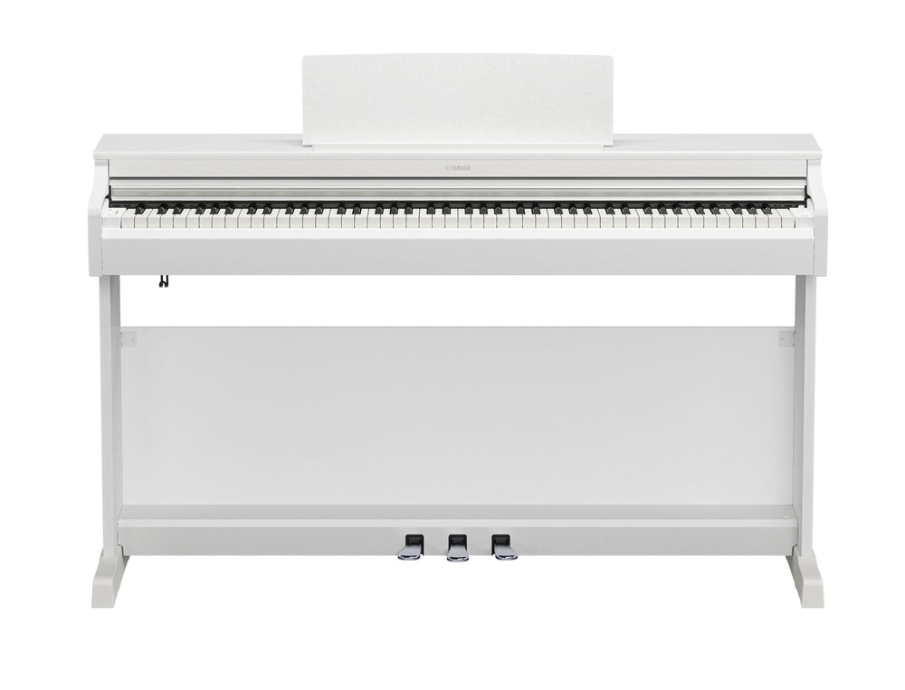 Yamaha YDP-166WH Digital Piano With Bench - White-Buzz Music