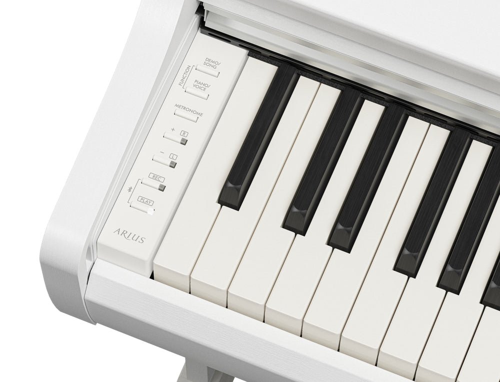 Yamaha YDP-166WH Digital Piano With Bench - White-Buzz Music