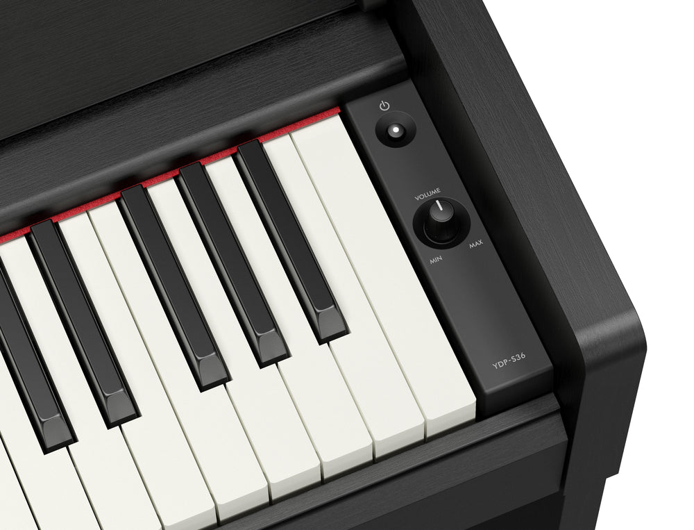 Yamaha YDP-S36B Slimline Digital Piano - Black-Buzz Music