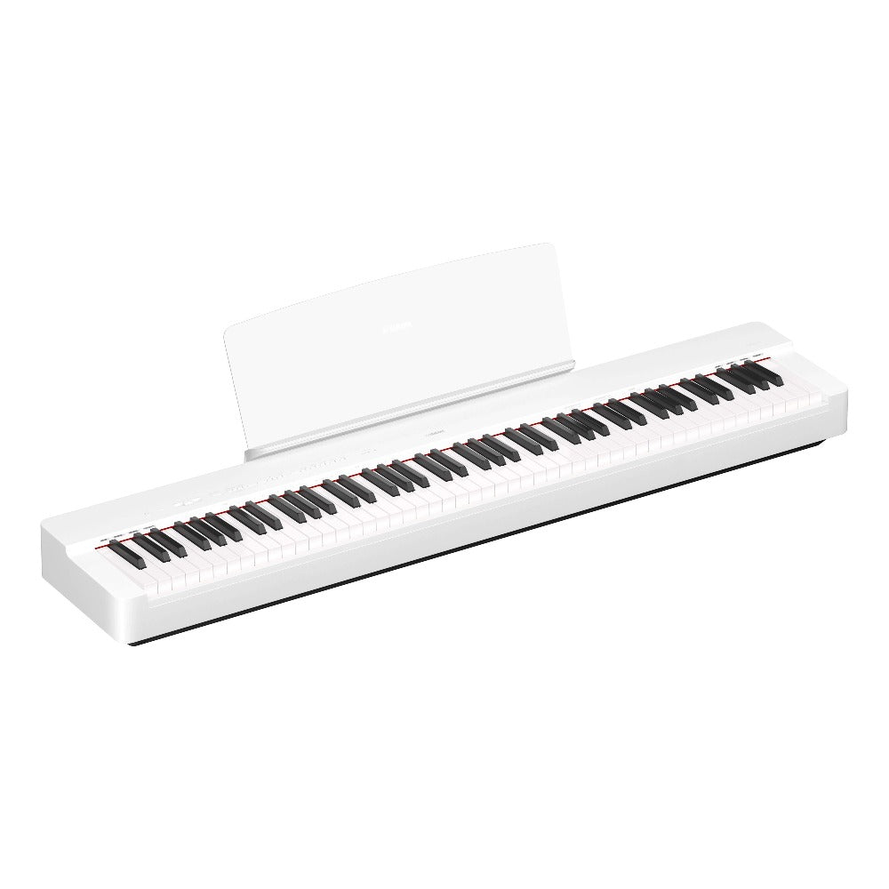 Yamaha P-225WH Portable Digital Piano - White-Buzz Music