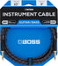 Boss BIC-20 Instrument Cable 20ft SS 20ft / 6m - Straight/Straigh-Buzz Music