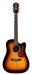 Guild D-140CE Antique Burst All Solid Acoustic Guitar with Cutaway & Pickup and Bag-Buzz Music