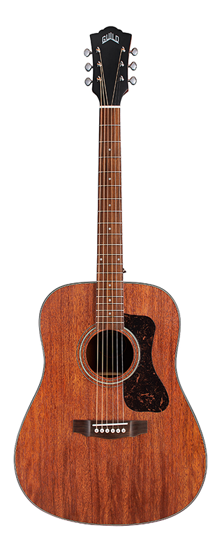 Guild D-320 Natural Dreadnought Acoustic Guitar with Bag-Buzz Music