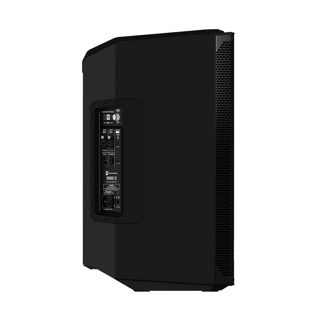 EV EVERSE12 Loudspeaker 12Inch Battery Powered - 100 x 60 Deg - Black-Buzz Music