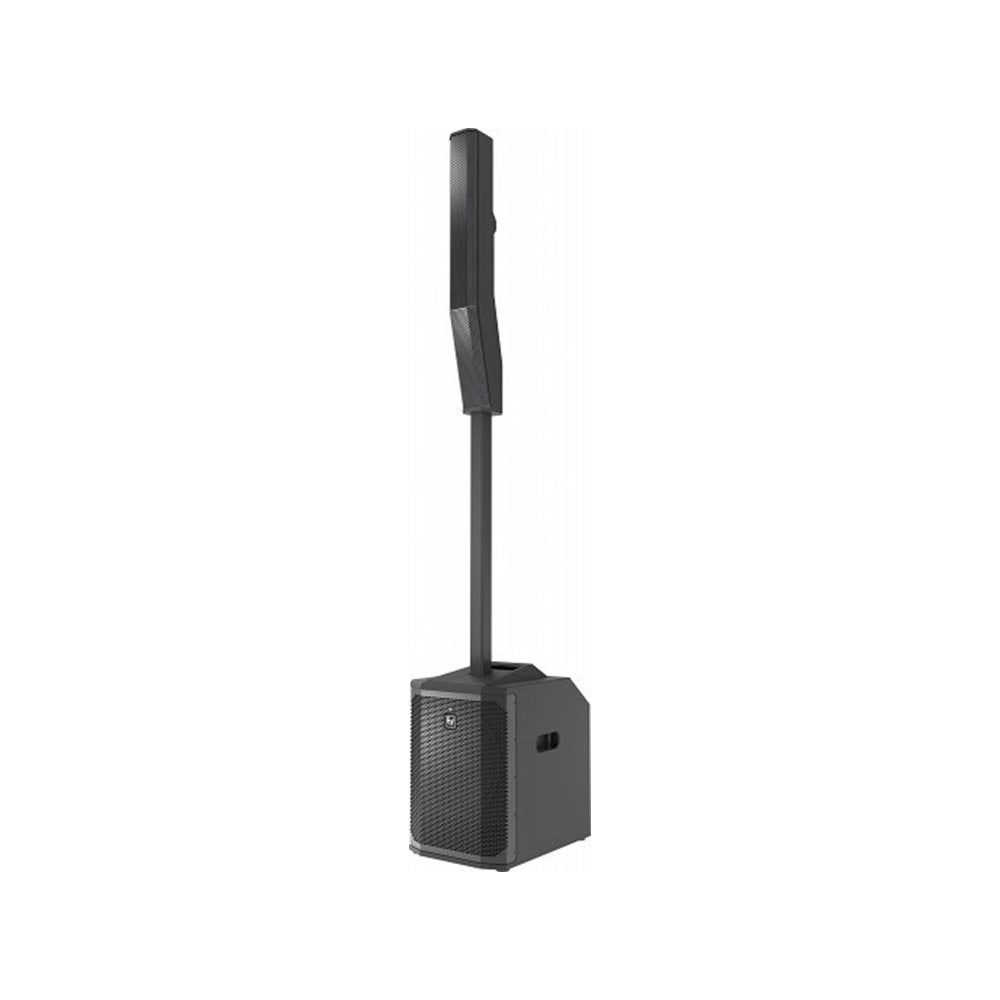 EV EVOLVE50M Evolve 50 Portable Column System - Loudspeaker plus Subwoofer with 8ch Mixer and Pole - Black-Buzz Music