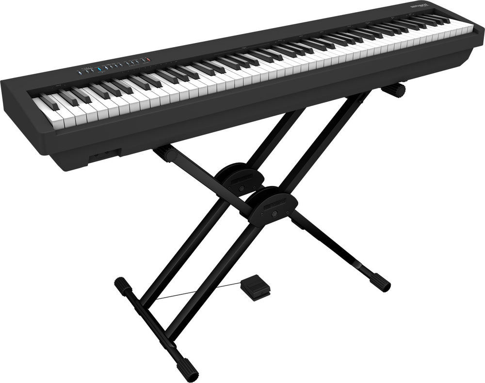 Roland FP-30X Digital Piano with Stand & Ped BLACK-Buzz Music