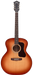 Guild F-40E Standard Pacific Sunset Burst USA-Made Jumbo Acoustic Guitar - Spruce/Mahogany with Pickup and Case-Buzz Music