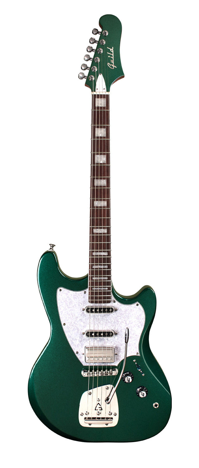 Guild Surfliner Deluxe Offset Electric Guitar - Evergreen Metallic ...
