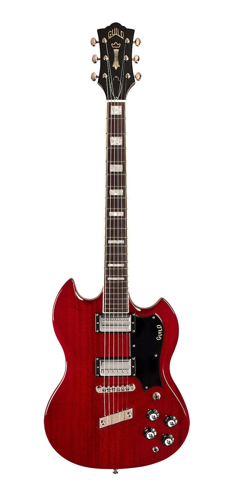 GUILD POLARA DELUXE - CHERRY RED-Buzz Music