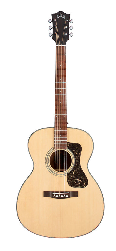 Guild OM-340 Natural Orchestra Acoustic Guitar with Bag-Buzz Music