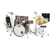 PEARL ROADSHOW-X 22 Inch FUSION PLUS 5 Piece DRUM Package with Hardware & Zildjian Planet Z Cymbals - BRONZE METALLIC-Buzz Music
