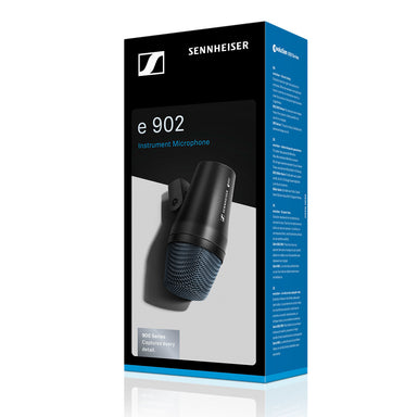 Sennheiser e 902 Instrument microphone cardioid, dynamic for bass drums with 3-pin XLR-Buzz Music