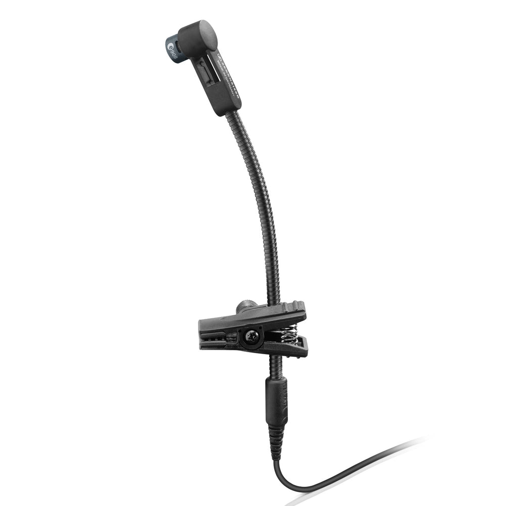 Sennheiser e 908 B Instrument microphone cardioid, condenser with flexible gooseneck for wind instruments and ew stereo jack-Buzz Music