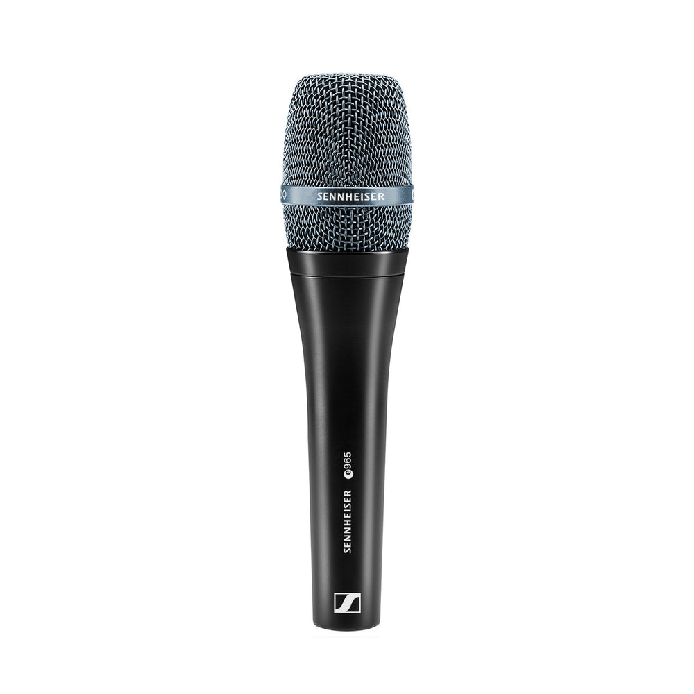 Sennheiser e 965 Handheld microphone cardioid-supercardioid true condenser with switchable pre-attenuation -10 dB, low cut switch, 3-pin XLR-Buzz Music