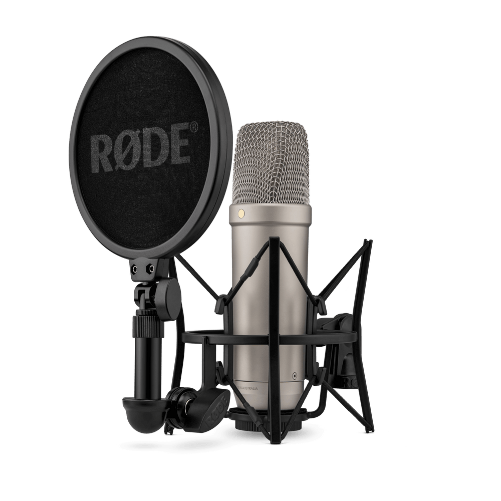 Rode NT1 5th Gen Studio Condenser Mic with Dual Output XLR and USB-Buzz Music