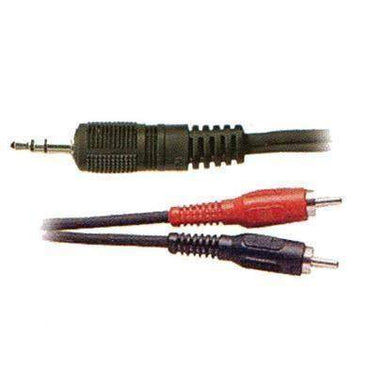 10Ft Cable 3.5Mm Jack 2 X Rca-Buzz Music