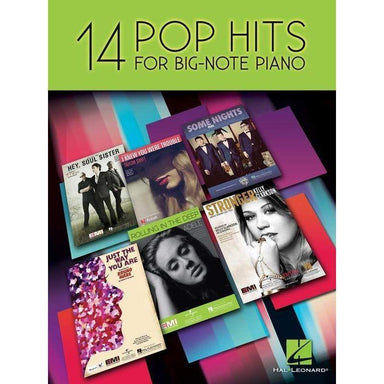 14 Pop Hits Big Note Piano-Buzz Music