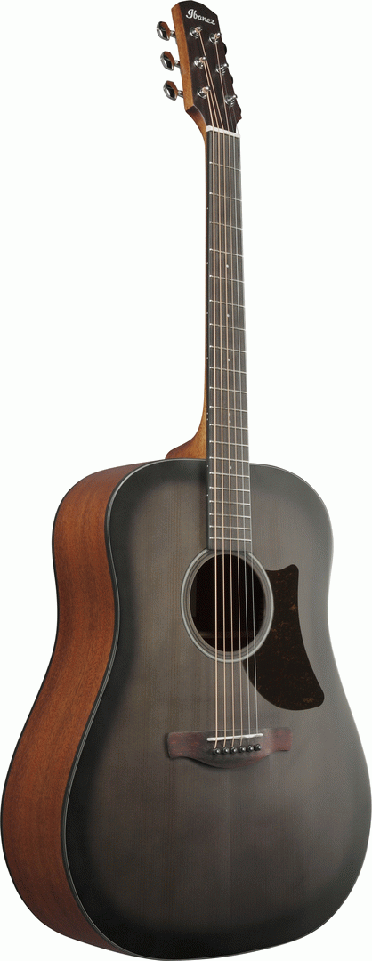 Ibanez AAD50 Transparent Charcoal Burst Low Gloss Advanced Acoustic Guitar-Buzz Music