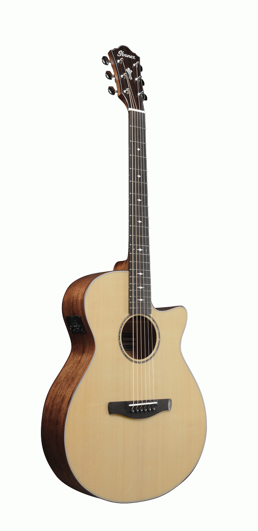 Ibanez AEG200 Natural Low Gloss AEG Acoustic Guitar-Buzz Music