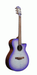 Ibanez AEG70 Purple Iris Burst High Gloss Acoustic Guitar-Buzz Music
