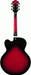 Ibanez AF75 Transparent Red Sunburst Artcore Guitar-Buzz Music