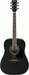 Ibanez AW84 Weathered Black Open Pore Artwood Acoustic Guitar-Buzz Music
